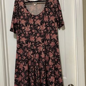 3X Gorgeous 3/4 sleeve lularoe dress
